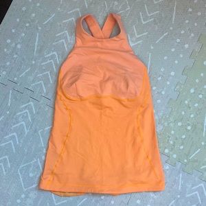 Lululemon High neck Neon Tank